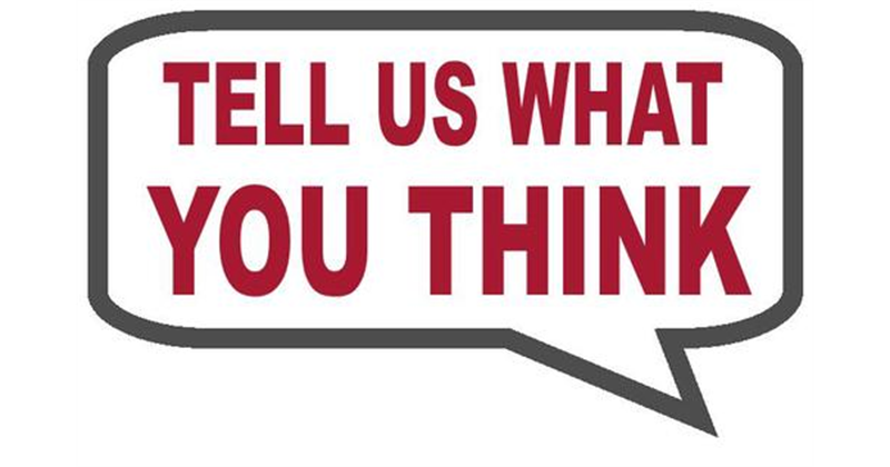 Help us with your feedback! 
