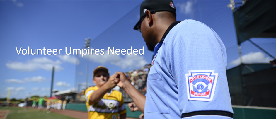 Umpires Needed