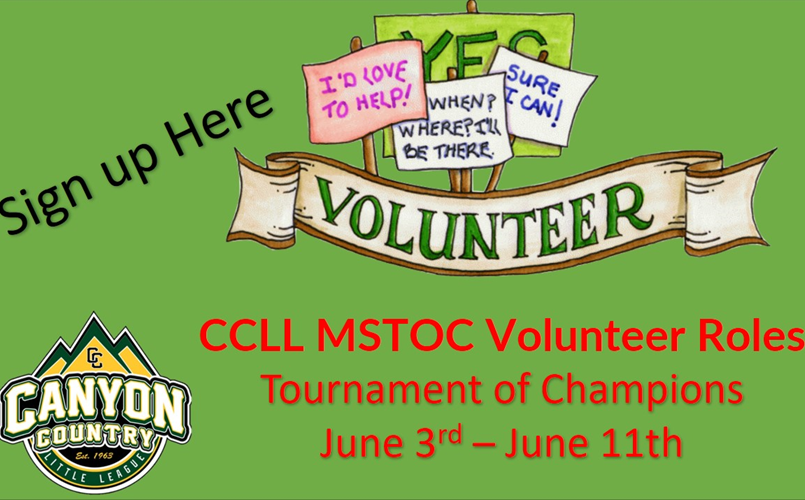 TOC Volunteers Needed 